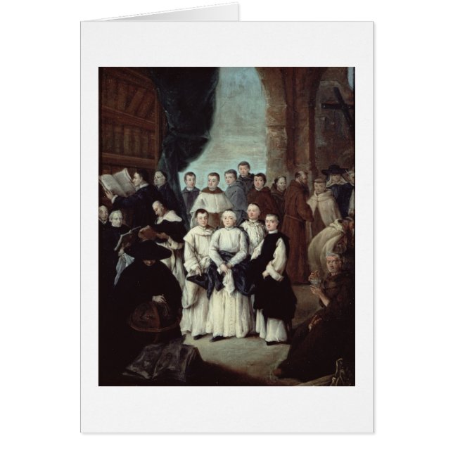 Cartão Frades em Veneza (Frente)