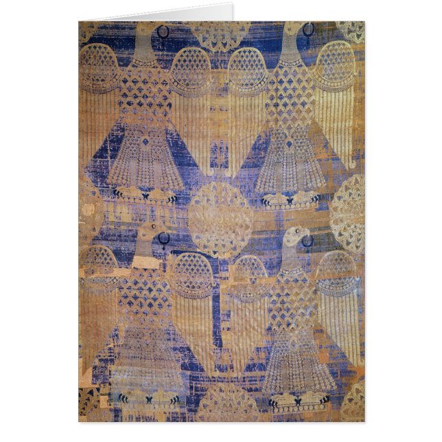 Cartão Fragmento 'da saia de St. Germain (Frente)