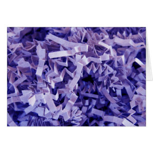 Cartão Fragmentos & dobras roxos