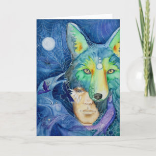 Cartão Framable: Coyote Son