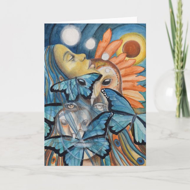 Cartão Framable: Sonhando (Frente)