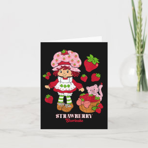 Cartão Framboesa de Atalho &amp; Gatinho