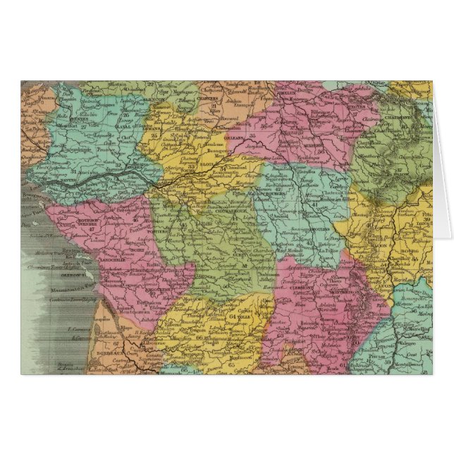 Cartão França Nos Departamentos 2 (Frente Horizontal)