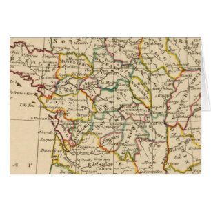 Cartão França, províncias