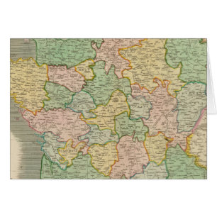 Cartão França, províncias 2