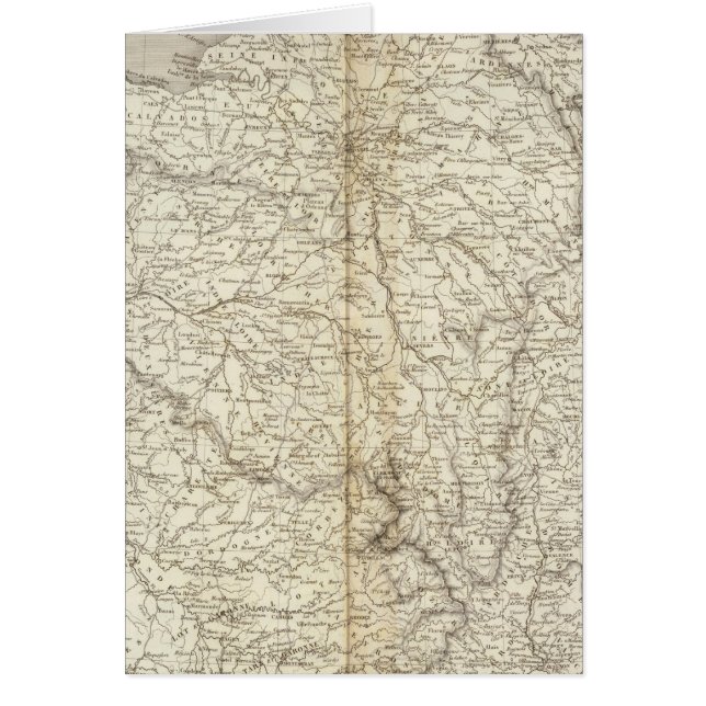 Cartão França, Suiça e Bélgica (Frente)