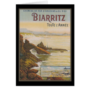 Cartão France Biarritz