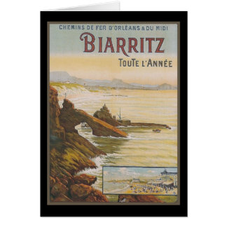 Cartão France Biarritz