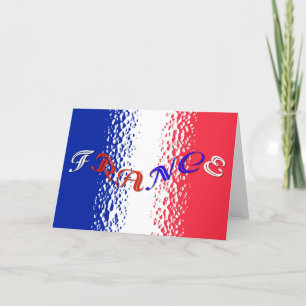 Cartão France Greeting Card
