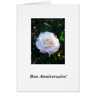 Cartão Francês-Bon Anniversaire!