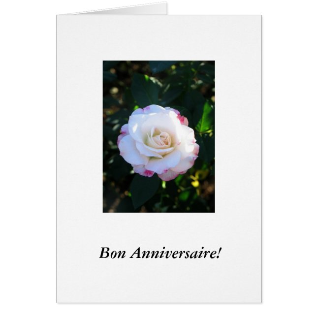 Cartão Francês-Bon Anniversaire! (Frente)