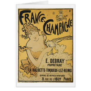 Cartão Francês Champagne