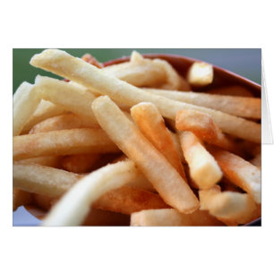 Cartão francês para fries