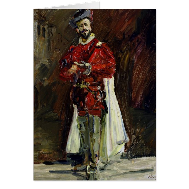 Cartão Francisco D'Andrade como Don Giovanni, 1912 (Frente)