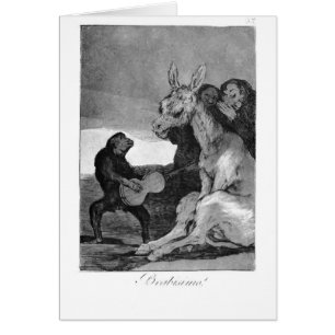 Cartão Francisco Goya- Bravissimo