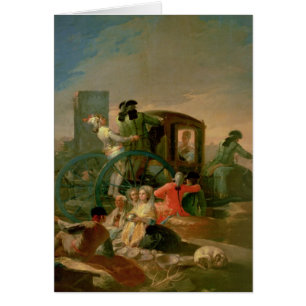 Cartão Francisco Jose de Goya y Lucientes a cerâmica V