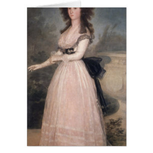Cartão Francisco Jose de Goya y Lucientes Dona Tadea Ar