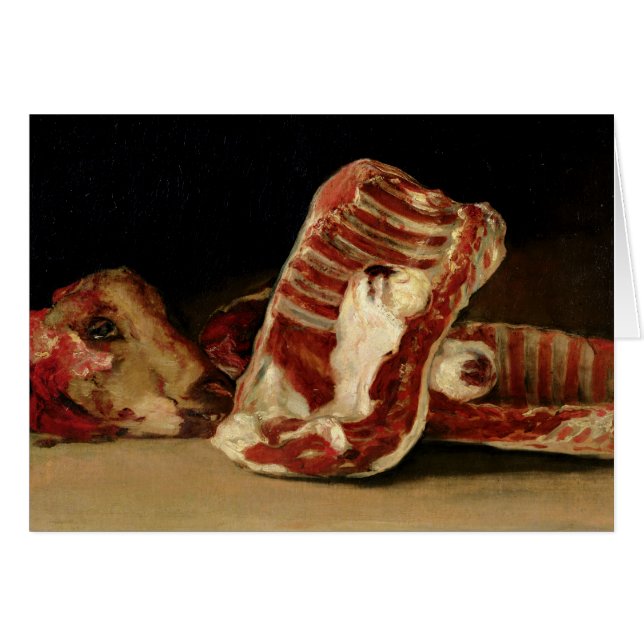 Cartão Francisco Jose de Goya y Lucientes | Vida estática (Frente Horizontal)