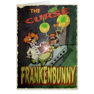 Cartão Frankenbunny