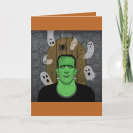 Cartão Frankenstein & Ghosts