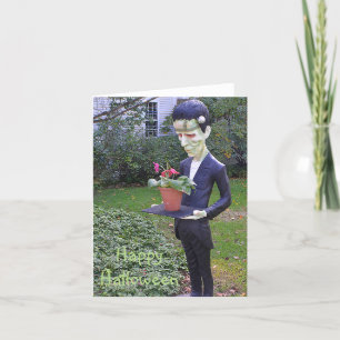 Cartão Frankenstein Halloween Note Card