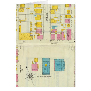 Cartão Frankfort, Kentucky 9