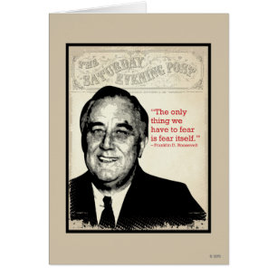 Cartão Franklin D. Roosevelt Cote