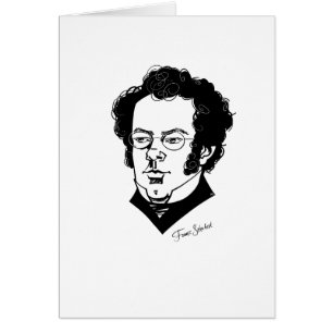 Cartão Franz Schubert