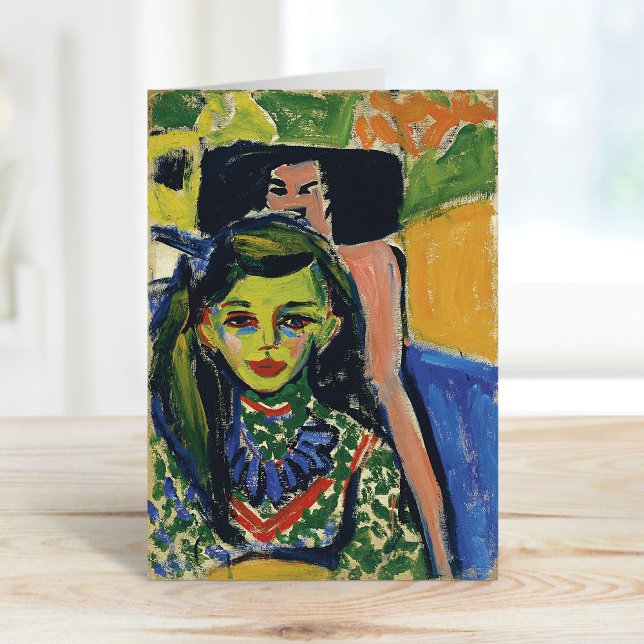 Cartão Fränzi | Ernst Ludwig Kirchner (Criador carregado)