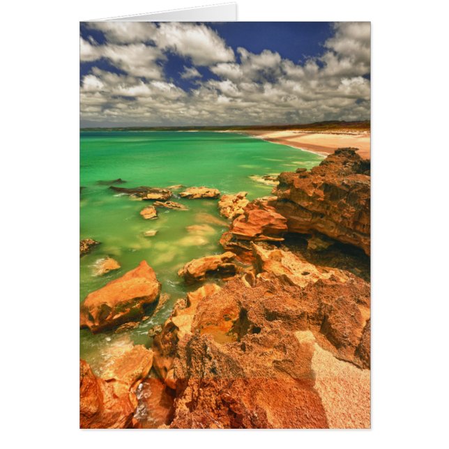 Cartão Frasers Beach | Tasmânia (Frente)