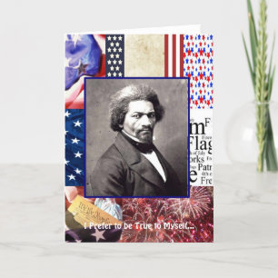 Cartão Frederick Douglass