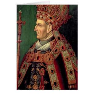 Cartão Frederick III do imperador romano santamente de