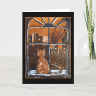Cartão Fredrick's Window - Original Art Greeting Card