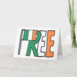 Cartão Free Ireland