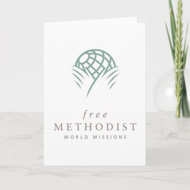 Cartão Free Methodist Mission Note Card (Frente)