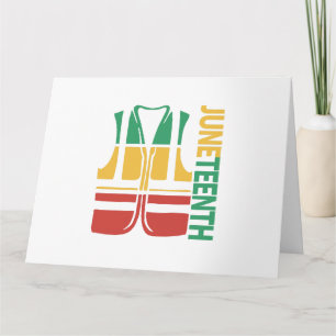 Cartão Freedom Day Vest Coworker Swagazon Associate Junet