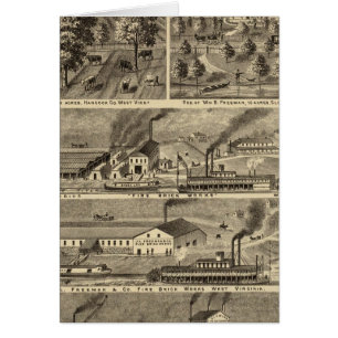 Cartão Freeman Brothers Works, Ohio