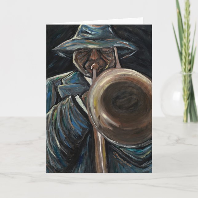 Cartão Freestyle Jazz Greeting Card (Frente)
