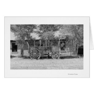 Cartão Freght Wagon Scene