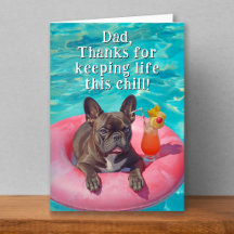 French Bulldog Funny Father's Day