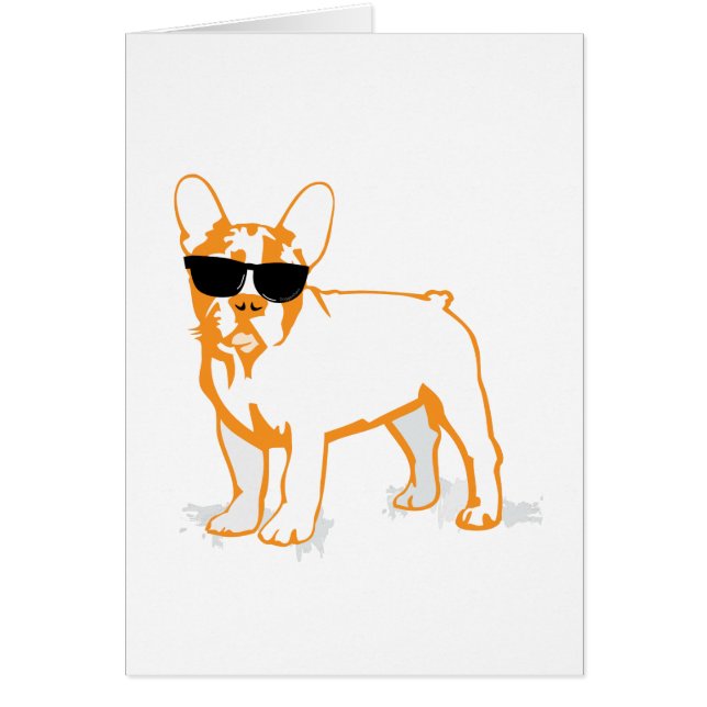 Cartão Frenchie Howlelu (Frente)