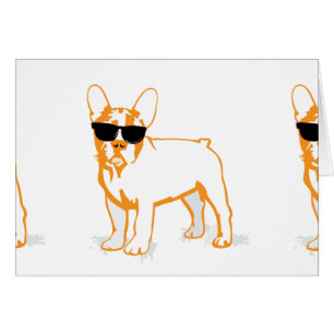 Cartão Frenchie Howlelu