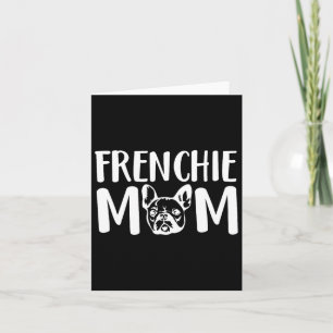 Cartão Frenchie Mãe Francês Bulldog Proprietário de Cacho