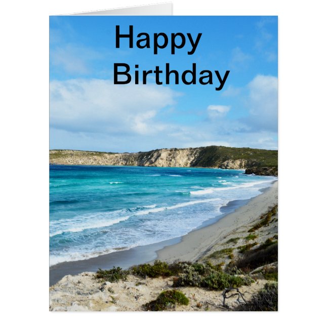 Cartão Frescos Oceânicos, (Frente)