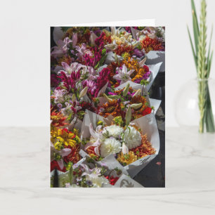 Cartão Fresh Flower Bouquets