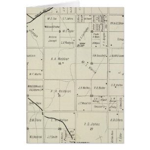 Cartão Fresno County, Califórnia 12