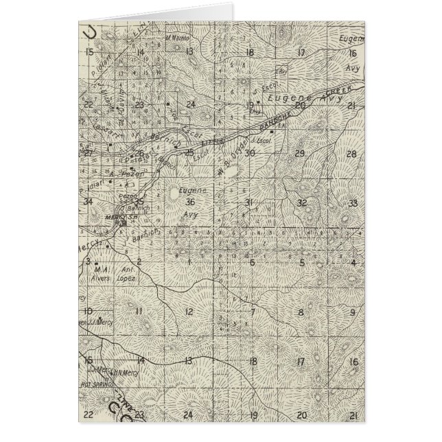 Cartão Fresno County, Califórnia 30 (Frente)