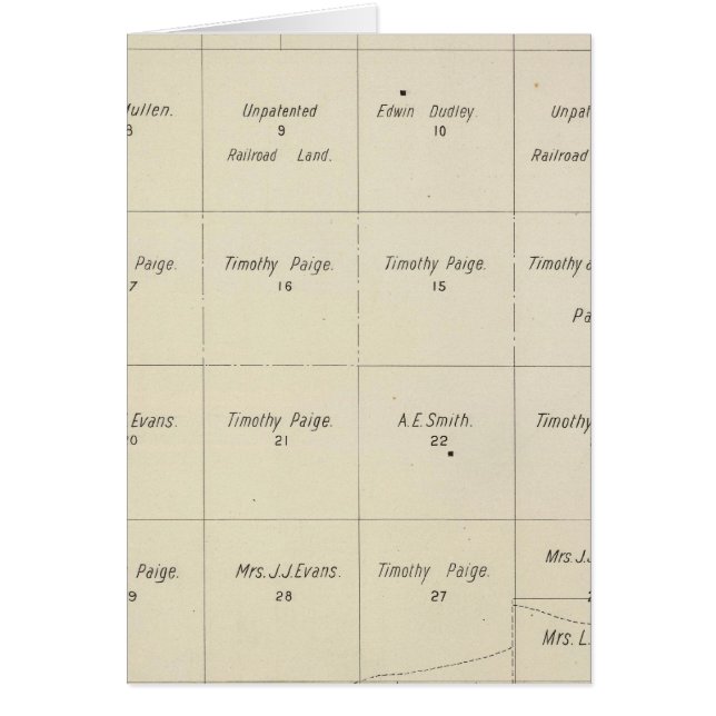 Cartão Fresno County, Califórnia 4 (Frente)