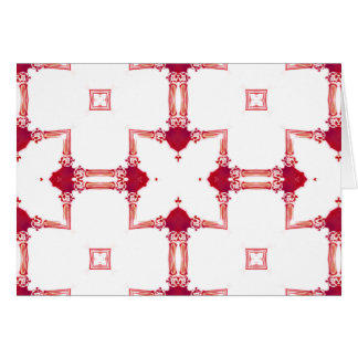 Cartão Fretwork magenta urbano chique NT do desenhista do