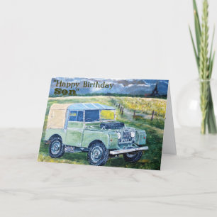 Cartão "FREYA" "Happy Birthday Son ", Card